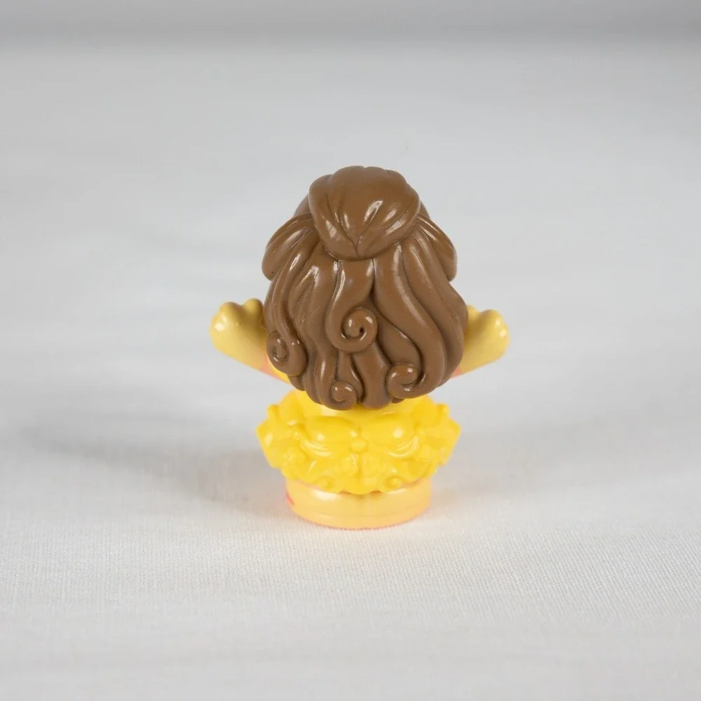 Fisher-Price Little People Disney Princess Belle Yellow Dress Figure Excellent